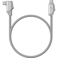 Aulumu M07 Stabilný hliníkový 240W Hi-Speed nabíjací a dátový USB-C kábel (1,2m) sivý - Káble a redukcie