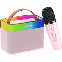 LAMAX KaraokeKid1 detské karaoke ružové - Reproduktory