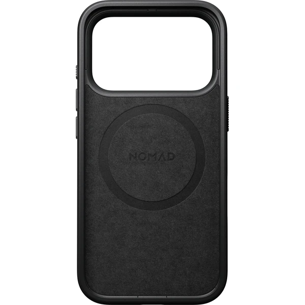 Nomad Modern Leather MagSafe kožený kryt iPhone 17 Pro/18 Pro Black - Puzdra - Obrázok a53d6f387e4844459dcc3abd5f185f83