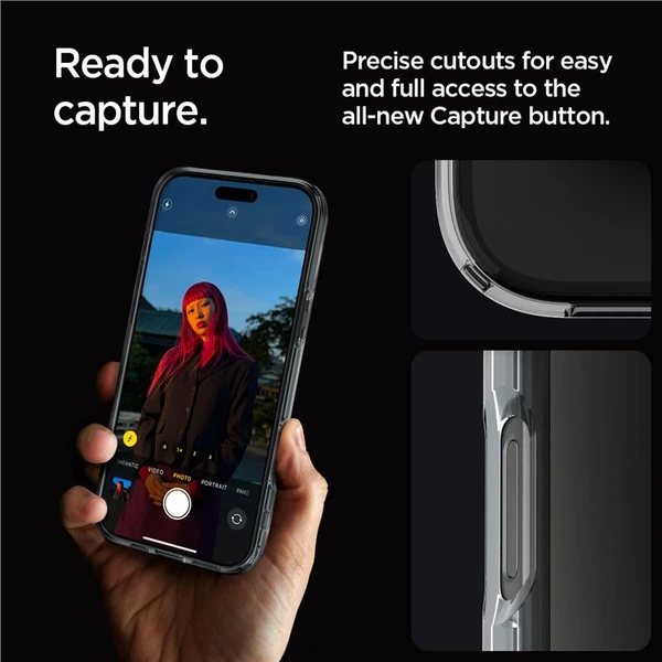 Spigen Ultra Hybrid kryt iPhone 16 Pro Max space crystal - Puzdra - Obrázok a59316d774a44d1a9c9afd996b49af71