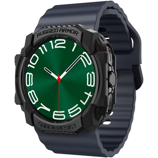 Spigen Rugged Armor kryt Samsung Galaxy Watch Ultra matne čierny - Puzdra - Hlavný obrázok