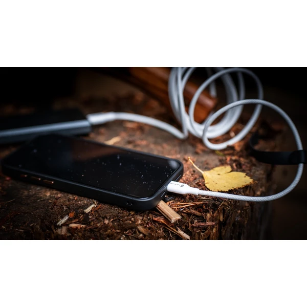Tactical Stitch Thread USB-C/Lightning napájací kábel 27W 0,3m biely - Káble a redukcie - Obrázok a5ce6aafb11543cabb8b51536cf8e905