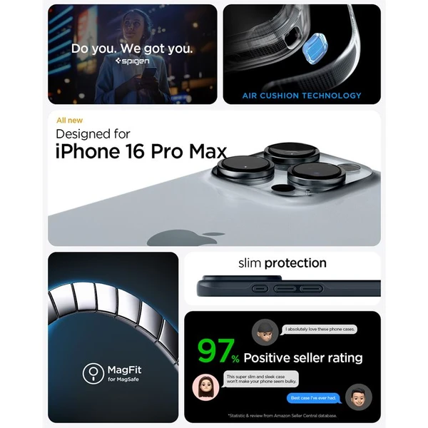 Spigen Thin Fit MagSafe kryt iPhone 16 Pro Max metal slate - Puzdra - Obrázok a5d06f4c33e64fed839ebfc898af6090