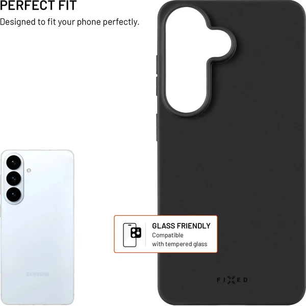 FIXED Story silikónový kryt Samsung Galaxy S26 čierny - Puzdra - Obrázok a5d5a960db924449a0ebba8526df0d52