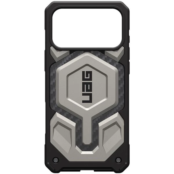 UAG Monarch Pro MagSafe Titanium kryt iPhone 17 Pro Max strieborný - Puzdra - Obrázok a5d727913cf04ce2ae9b52f637cdbf11