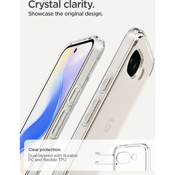 Spigen Ultra Hybrid kryt Google Pixel 10a krištáľovo priehľadný - Puzdra - Obrázok a5fb80c3d6944f5d95fc4a78e1c0dc87