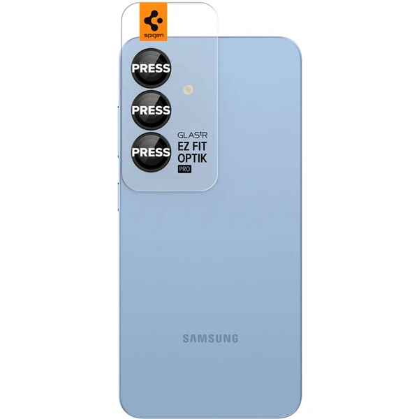 Spigen Glass TR EZ Fit Optik Pre HD sklá na fotoaparát Samsung Galaxy S25 čierna (2 ks) - Ochranné fólie a sklo - Obrázok a61cf5ecff0243bb8a7bfe994c94fce2