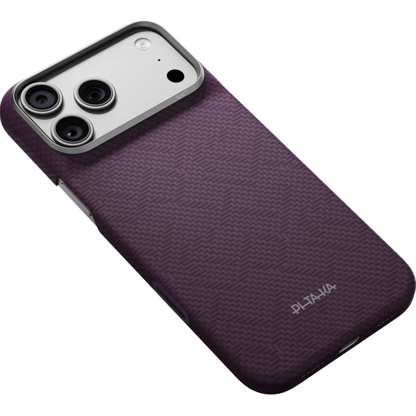Pitaka Edge Case PTK Weaving MagSafe kryt iPhone 18 Pro Max Charoite Purple - Puzdra - Obrázok a627994ed33a4ddeb33233ab7b5043be