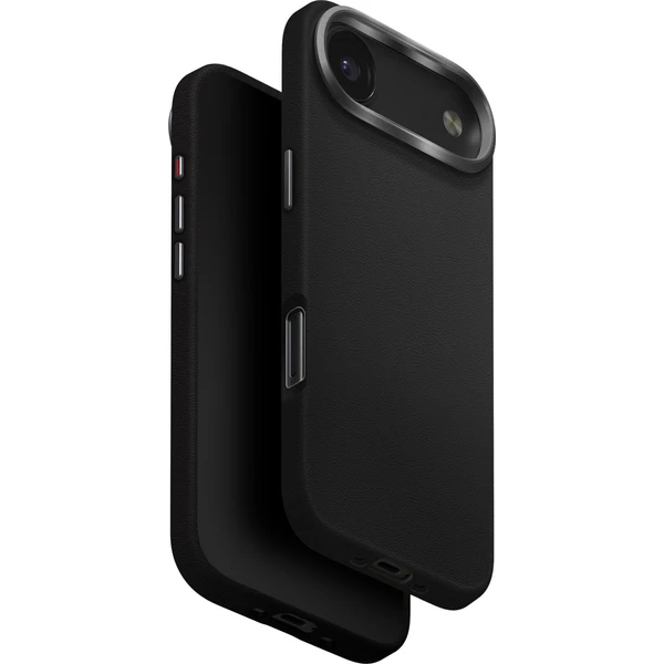 UNIQ Lyden Premium Leatherette MagClick MagSafe kryt iPhone Air Dallas Black - Puzdra - Hlavný obrázok