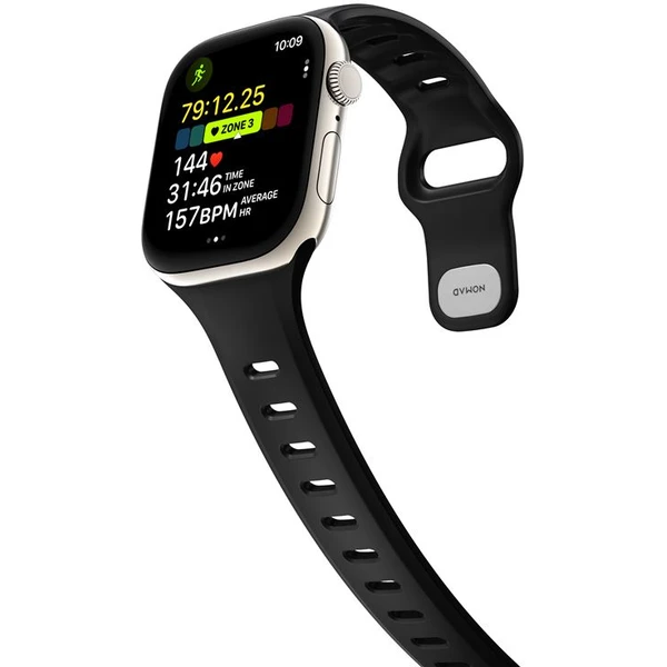 Nomad Tempo Band FKM remienok Apple Watch 41mm/42mm čierny - Remienky - Obrázok a63b22e3e2cf4ee7bb2eec8a8c6b0e37