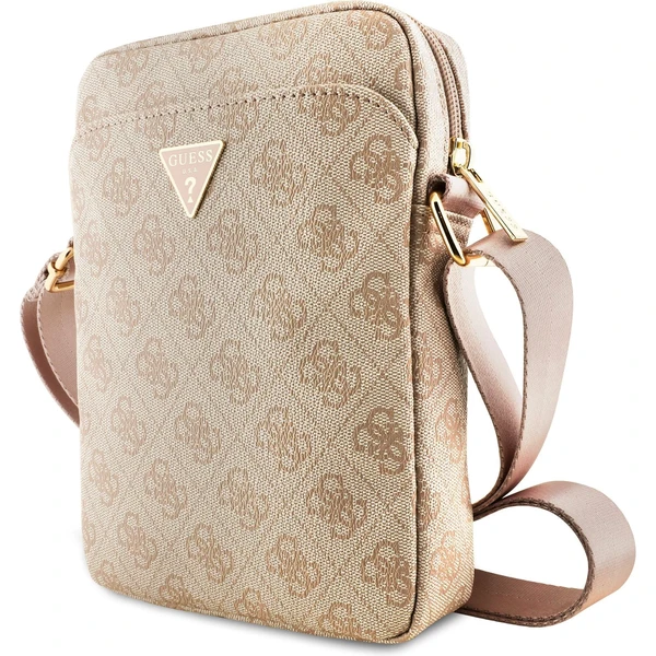 Guess PU 4G Triangle Logo taška 8" ružová - Puzdra - Obrázok a64283b87dc141b2ae97f98f03bc822d