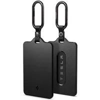 Spigen Air Fit Card Holder Case púzdro na kartu Tesla (2 Pack) čierne - Puzdra