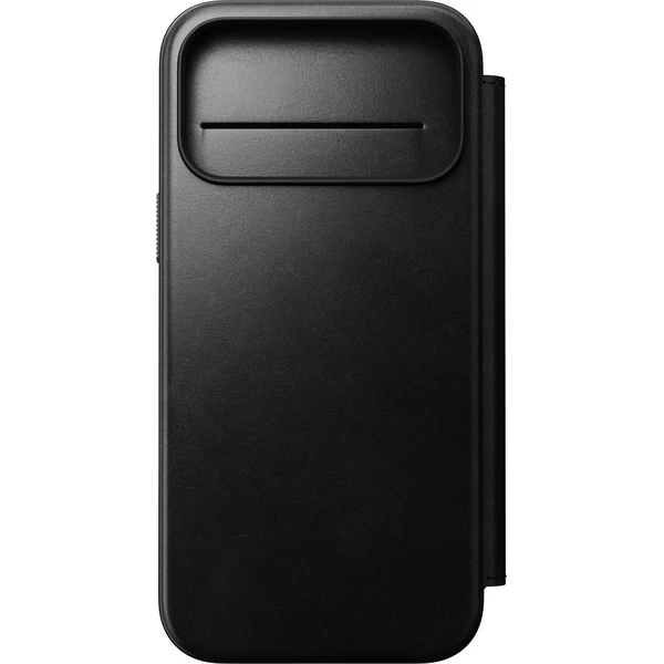 Nomad Modern Leather Folio (Horween) MagSafe kožené pouzdro iPhone 18 Pro Max Black - Puzdra - Obrázok a651552f7aa747b6a417dfa2fa7e5b0d