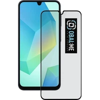 OBAL:ME 5D tvrdené sklo Samsung Galaxy A16 5G čierne - Ochranné fólie a sklo