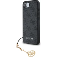 Guess 4G Charm kryt iPhone 17e/16e šedý - Puzdra