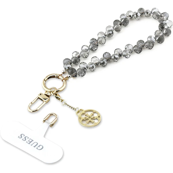 Guess univerzálny popruh na ruku Crystals 4G Charm čierny - Popruhy a crossbody - Obrázok a67bfe97cbc74b44abfe8bc416bc6d11
