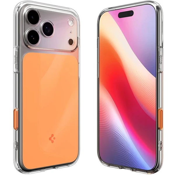 Spigen Ultra Hybrid T MagSafe kryt iPhone 17 Pro glossy orange - Puzdra - Obrázok a67cae1c0b5c44b78b9ee37dfbe409d2