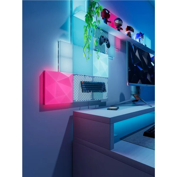 Nanoleaf Blocks Textured Big Squares Expansion Pack modulárne osvetlenie (rozširujúci balíček) 2 Pac - Inteligentné osvetlenie - Obrázok a6acfd25d5d44546a50c9448414eb545