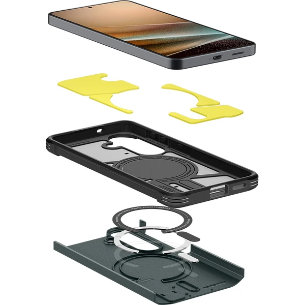 Spigen Tough Armor MagSafe kryt Samsung Galaxy S26+ zelený - Puzdra - Obrázok a6fdbfec620b4cb9ae385da99bf1008b