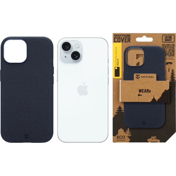 Tactical MagForce WEARe Kryt pre Apple iPhone 15 Blue - Puzdra - Obrázok a709d8db35c64010844f3bc55f3cbf52