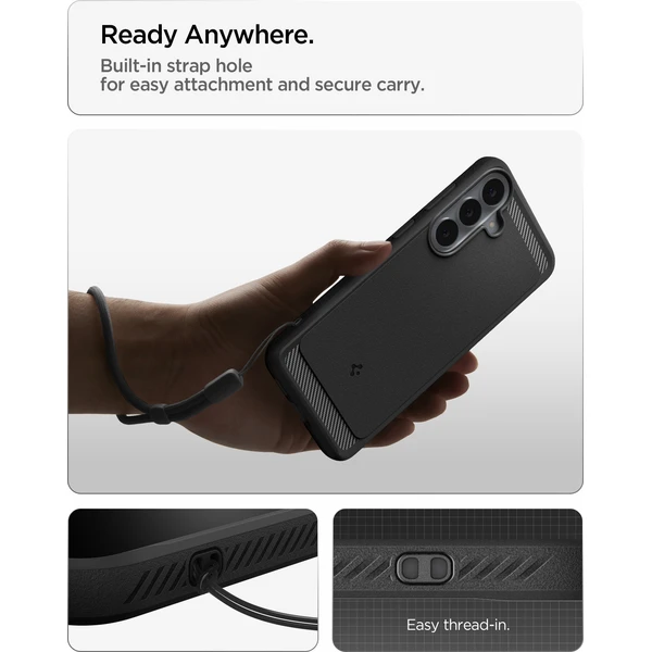 Spigen Rugged Armor kryt Samsung Galaxy S26 FE matná čierna - Puzdra - Obrázok a71a31c3c37c481784ea41d097e803a3