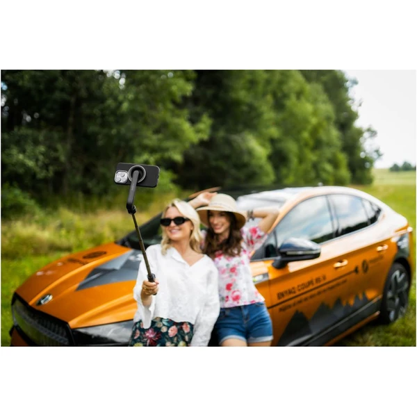 Selfie stick s tripodom FIXED MagSnap s podporou MagSafe a bezdrôtovou spúšťou, čierny - Držiaky - Obrázok a71ea5503d584a918266ccbe3337d7b2
