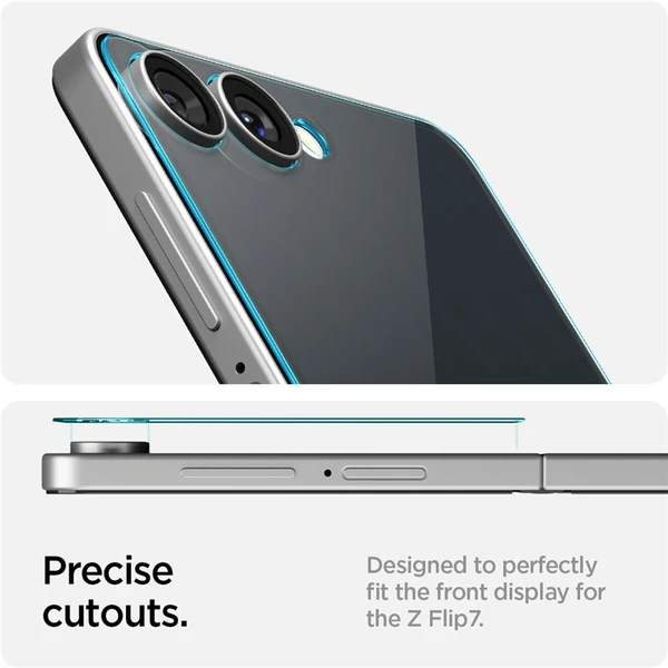 Spigen Glass TR EZ Fit HD sklo Samsung Galaxy Z Flip7 číre (1 ks) - Ochranné fólie a sklo - Obrázok a739112ae4d243b79787f4f443f36118