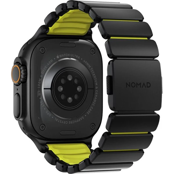 Nomad Stratos Band FKM remienok Apple Watch 45/46/49mm Black Titanium/Volt - Remienky - Obrázok a74596c05e6540f8a3671f344d1fb59a