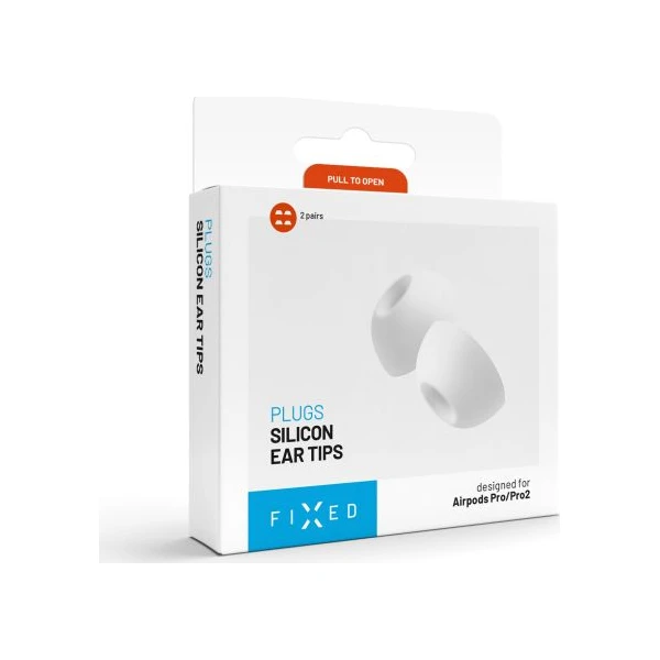 FIXED Plugs 2 sady silikónových špuntov pre Apple Airpods Pro 3 (XS) biela - Náhradné náušníky - Obrázok a7527001a0d043cab3252e1d9ed78f51