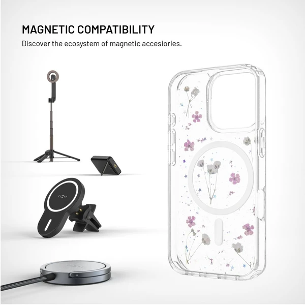 FIXED MagBloom kryt s MagSafe Apple iPhone 16 Pro Blush Plum - Puzdra - Obrázok a761b279711d46fd87ce8d1d28e32d9d