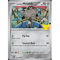 Galarian Meowth (30C 101) - 30th Celebration [Holo] - Kusové karty