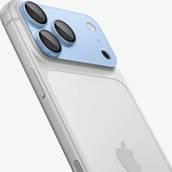 Spigen Glass tR EZ Fit Optik Pro XL 1 Pack sklo na fotoaparát iPhone 18 Pro svetlomodré - Ochranné fólie a sklo - Obrázok a7c41715577f412c809585d4ae466bec