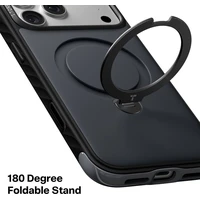 Torras Ostand Q3 Rugg, čierna - iPhone 2026 Pro - Puzdra