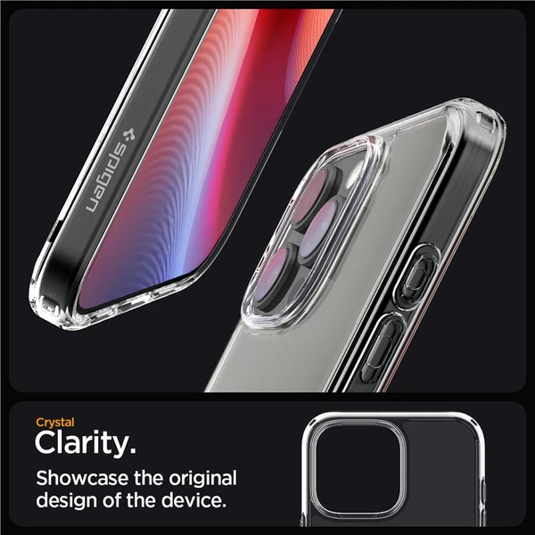 Spigen Ultra Hybrid kryt iPhone 16 Pro Max crystal clear - Puzdra - Obrázok a7dcb0408dee4b13a87071e5c0af10b3