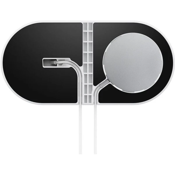 Spigen 2v1 MagFit Duo stojanček pre Apple Watch a iPhone biely - Stojany - Obrázok a804623cf7044013903675bbd0f0f64b