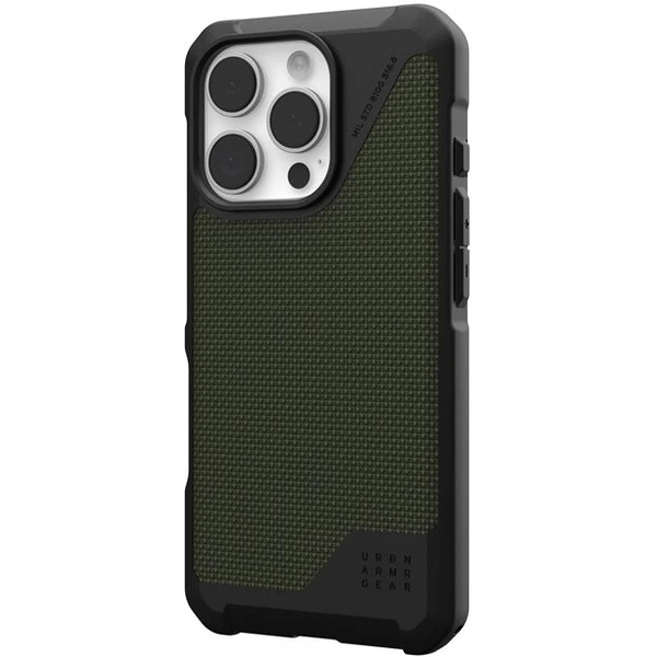 UAG Metropolis LT Magsafe Kevlar kryt iPhone 16 Pro olivovo zelený - Puzdra - Obrázok a83941dc82024fbaa84d840b07094502