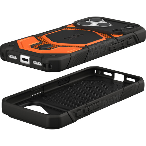 UAG Monarch Pro MagSafe Kevlar kryt iPhone 18 Pro/17 Pro oranžový - Puzdra - Obrázok a84f4cfc4d084f9aab27ca0db6f01a0b