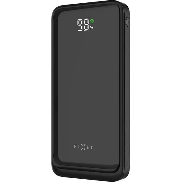 FIXED Zen2 10 powerbanka s LCD displejom a PD 20W, 10 000 mAh, čierna - Powerbanky - Hlavný obrázok