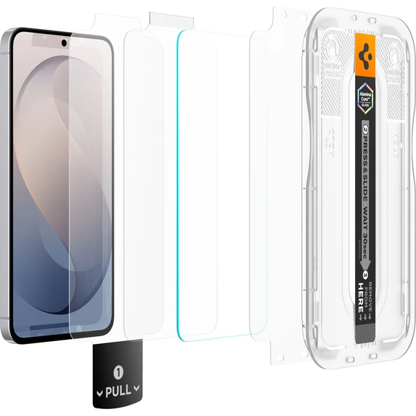 Spigen Glass tR EZ Fit Pro HD sklo Samsung Galaxy S26 FE (2 ks) - Ochranné fólie a sklo - Obrázok a859c24b175042fe82db36713ba39548