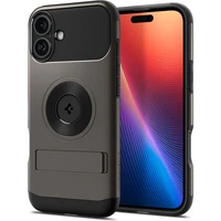 Spigen Slim Armor MagSafe kryt iPhone 16 gunmetal - Puzdra