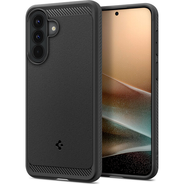 Spigen Rugged Armor kryt Samsung Galaxy A57 5G matná čierna - Puzdra - Hlavný obrázok