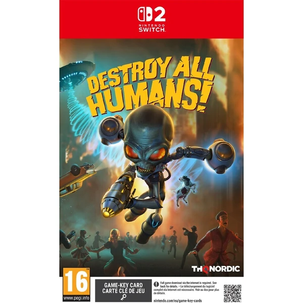 Destroy All Humans! (Game-key card) (Switch 2) - Hry na Nintendo Switch 2 - Hlavný obrázok