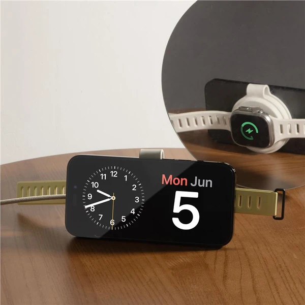 Native Union Voyage 2v1 Qi2 (MagSafe) bezdrôtová nabíjačka šedá - Nabíjačky - Obrázok a8ade2eee49c4efd83c825c815358b6e