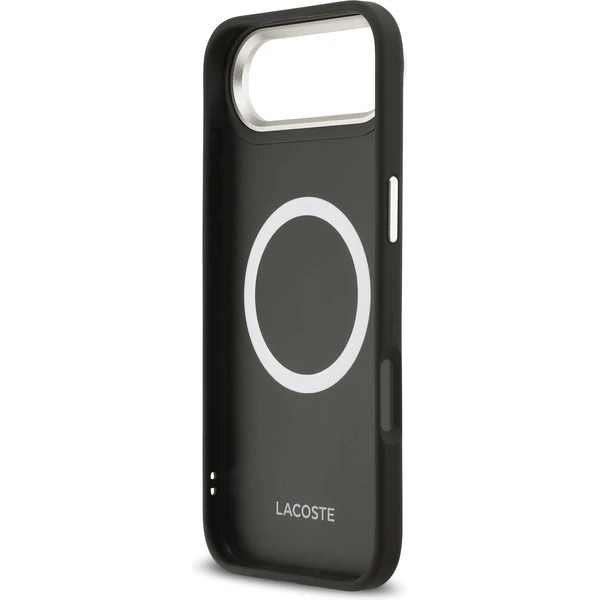 Lacoste PU Leather Champs Elysees MagSafe kryt iPhone Air čierny - Puzdra - Obrázok a8b26942d52248e0a13538fedf880172
