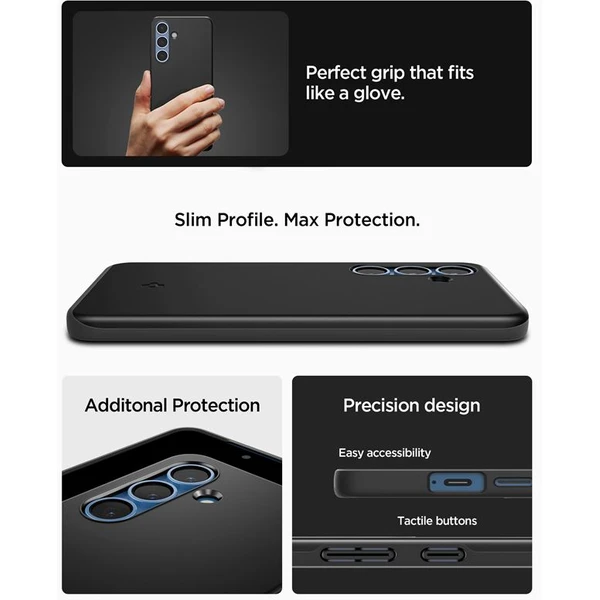 Spigen Thin Fit MagSafe kryt Samsung Galaxy S25 čierny - Puzdra - Obrázok a8b2c82a710840c0b8ace1ff79434284