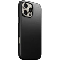 Nomad Modern Leather Case MagSafe kryt iPhone 16 Pro Max čierny - Puzdra