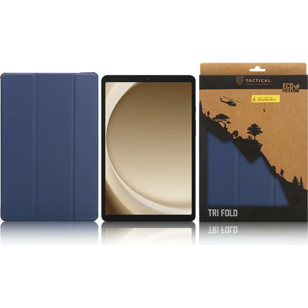 Tactical Book Tri Fold púzdro Samsung Galaxy TAB A11+ modré - Puzdra - Obrázok a8b9a59075b54b16965e031d7050e329