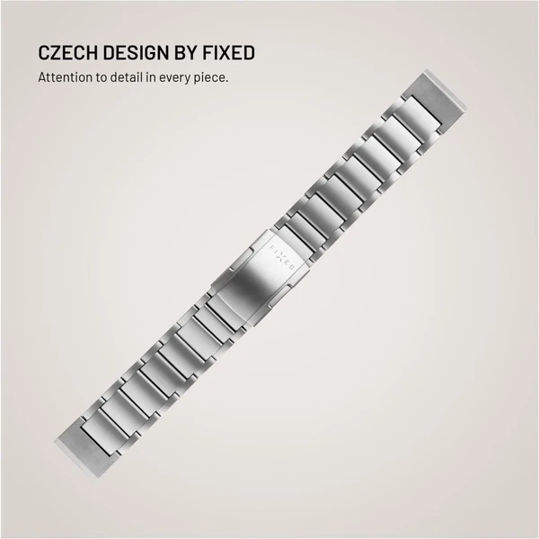 FIXED Titanium Strap titánový remienok Garmin QuickFit 22mm, prírodný titán - Remienky - Obrázok a8d53cc0d8c749479ac027aeedb8535b