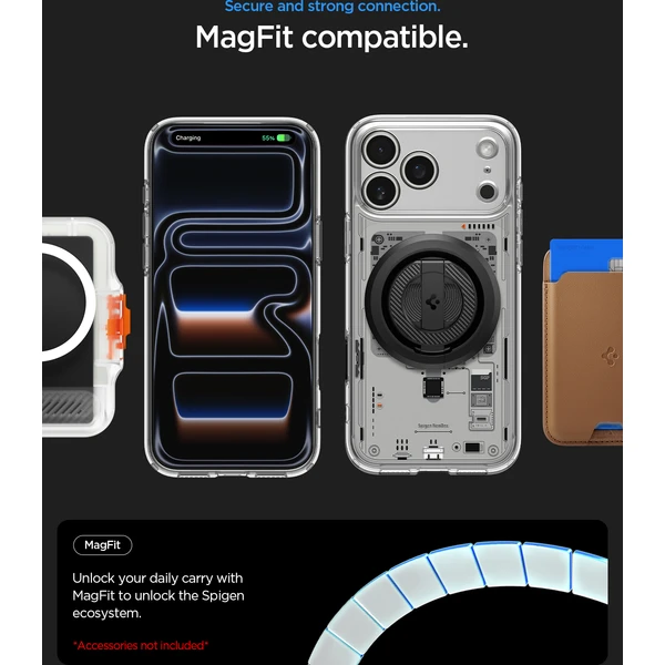 Spigen Ultra Hybrid MagSafe kryt iPhone 18 Pro/17 Pro neo one - Puzdra - Obrázok a8dcd96ed0fa4e28a744fdfc6b4b2104