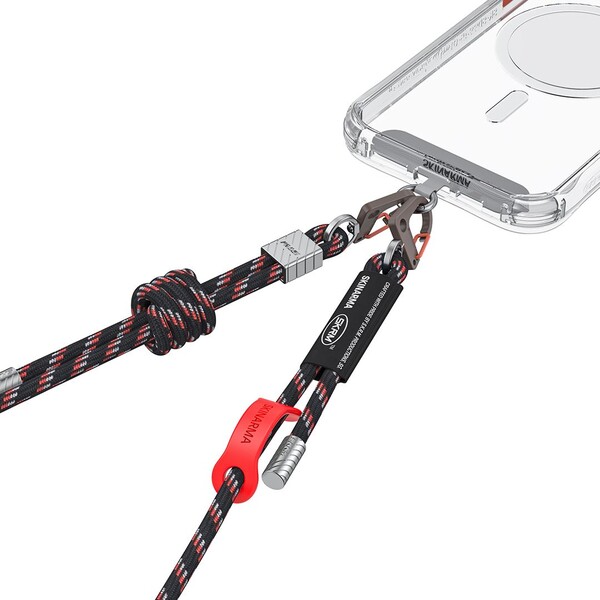 SKINARMA Dyno Universal Lanyard šnúrka čierna